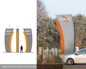 progetto totem per azienda